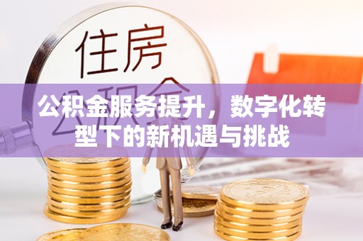 华蓥公积金服务提升，数字化转型下的新机遇与挑战
