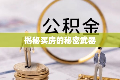 华蓥揭秘买房的秘密武器